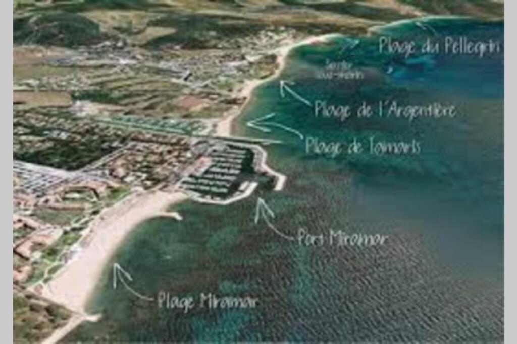 Studio Climatise Proche Port Et Plages Ла-Лонд-ле-Мор Экстерьер фото
